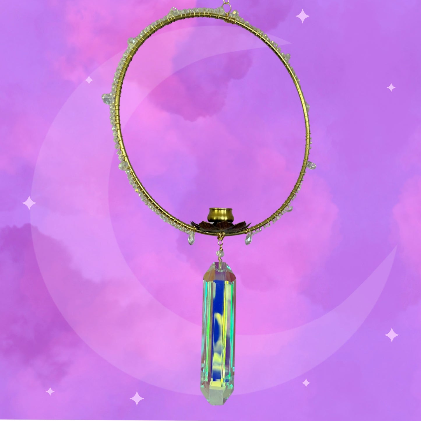 ‘Incense Point’ Incense Holder Suncatcher