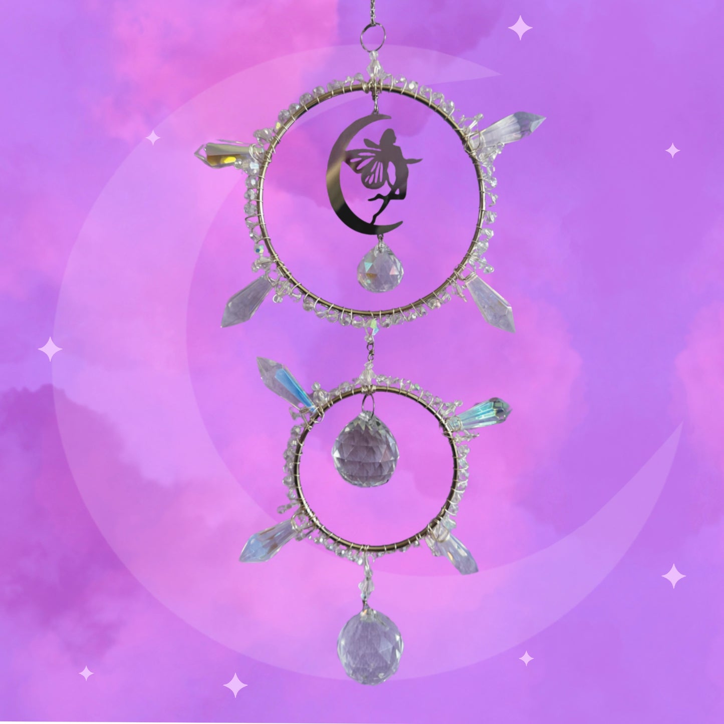 ‘Fairy Point’ Silver Suncatcher