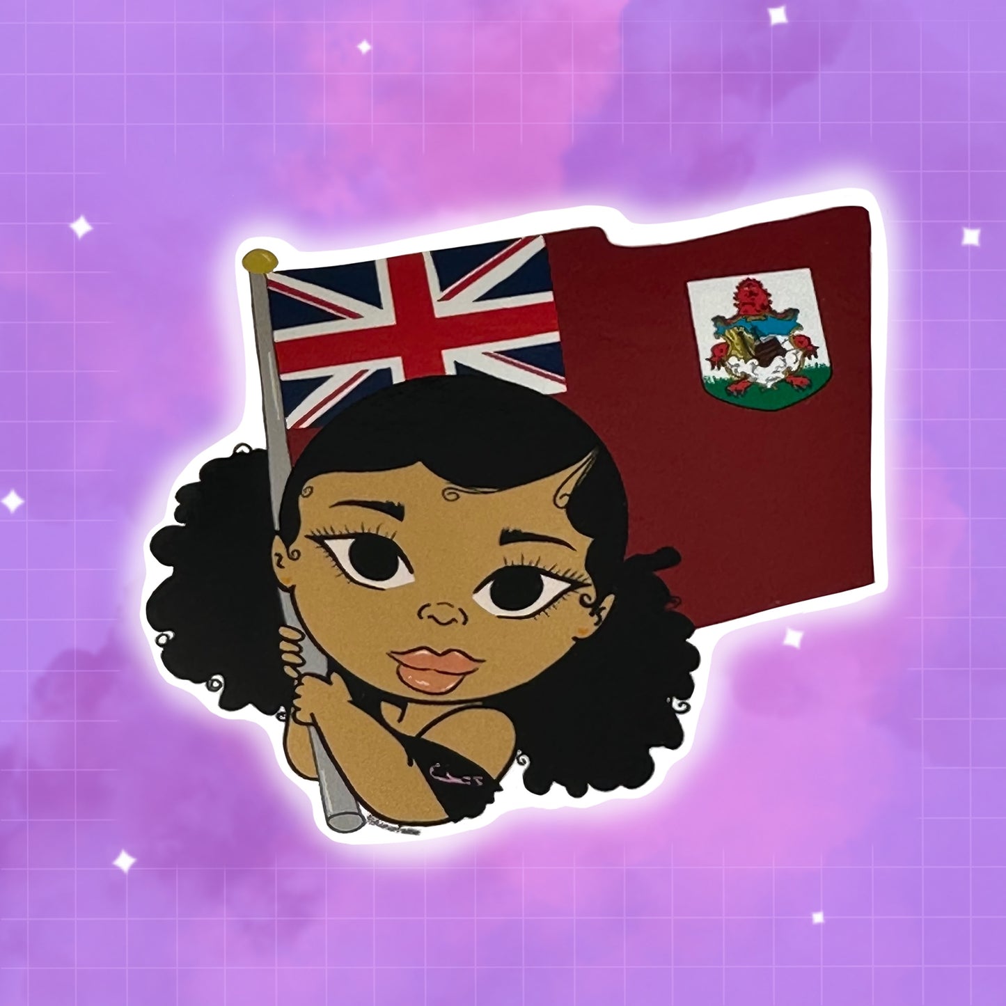 ‘ISLAND GAL 3’ GLOSS VINYL STICKER