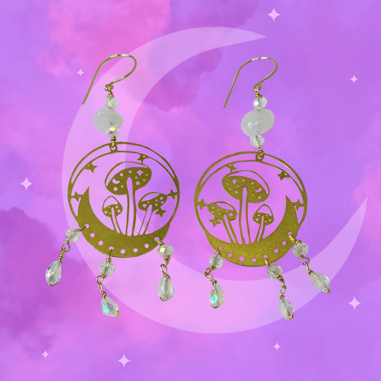 ‘Nighttime Bloom’ Earrings