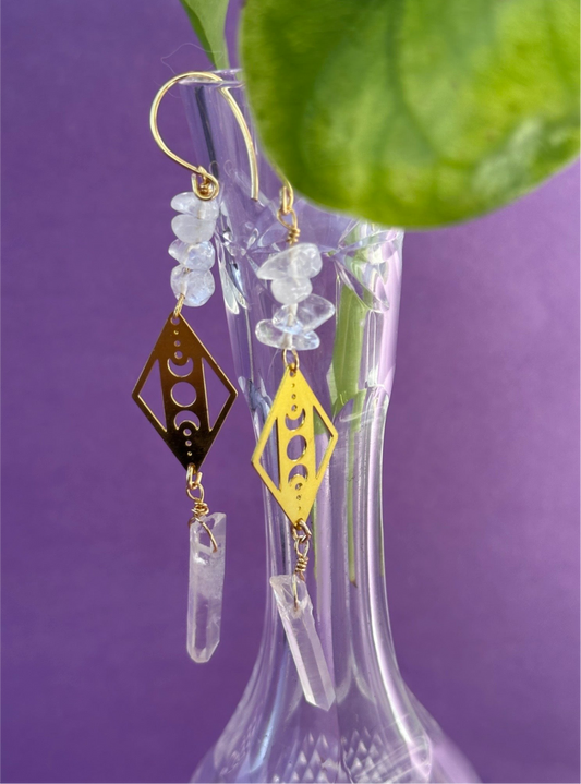 ‘Quartz Maiden’ Earring
