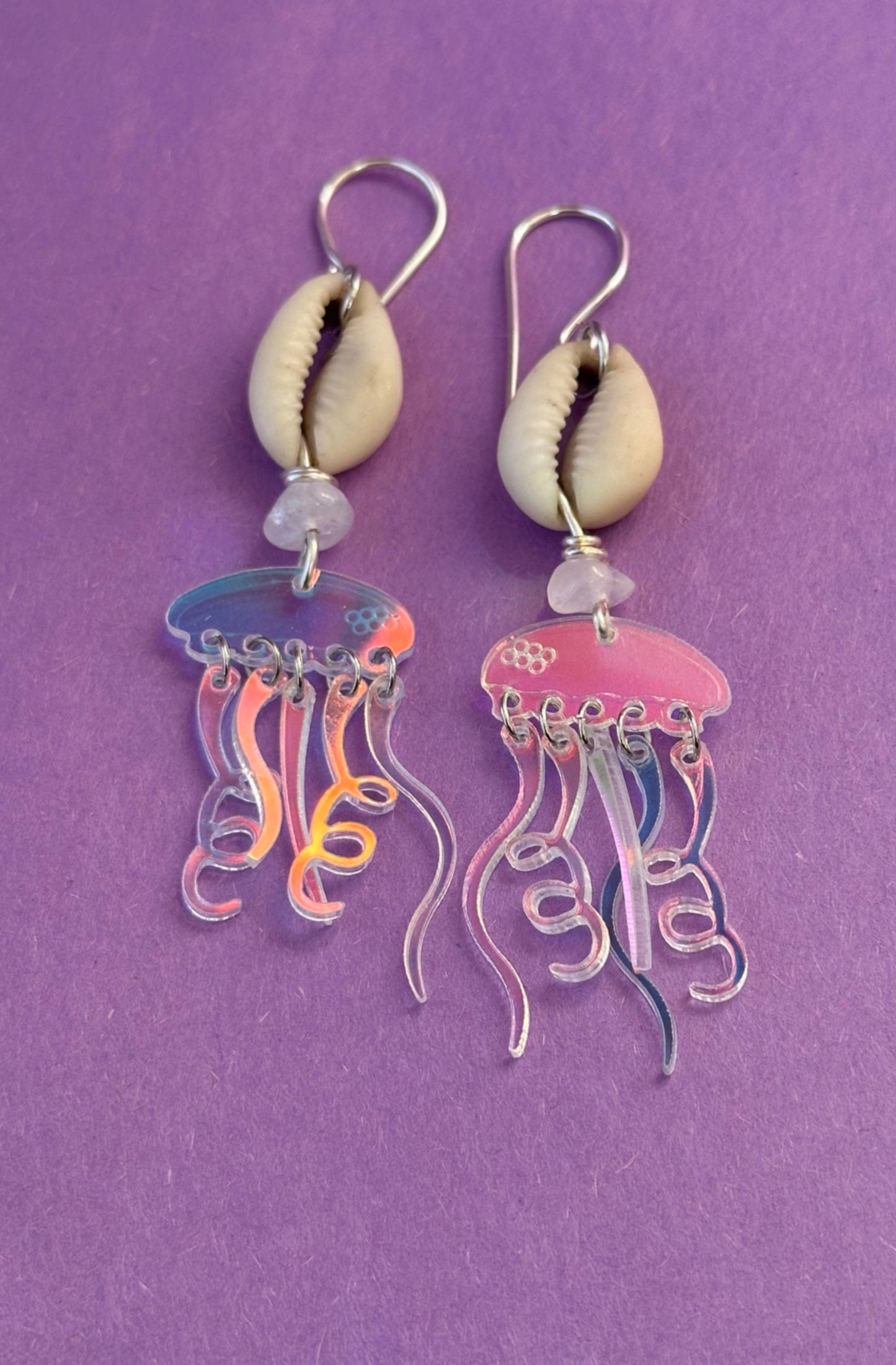 ‘Flow’ jellyfish Earring