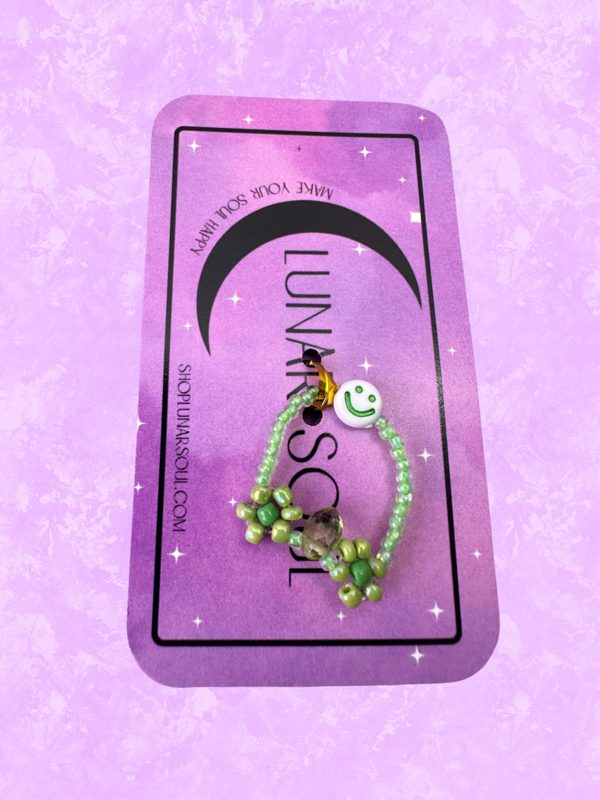 GEMSTONE SMILEY RINGS
