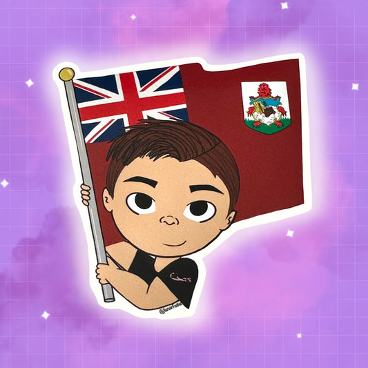 ‘ISLAND BOY 4’ GLOSS VINYL STICKER