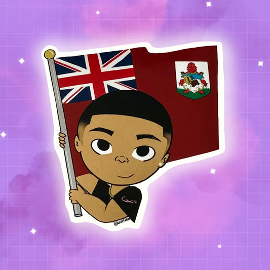 ‘ISLAND BOY 3’ GLOSS VINYL STICKER