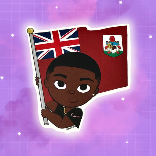 ‘ISLAND BOY 1’ GLOSS VINYL STICKER