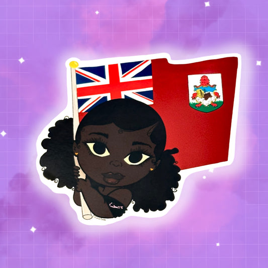 ‘ISLAND GAL 2’ GLOSS VINYL STICKER